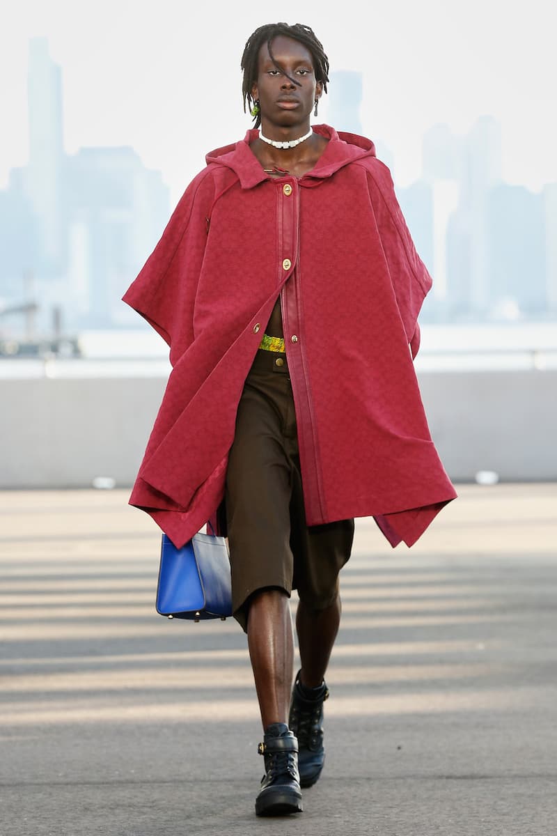 Coach Show NFW 2022 Spring Hudson River Park runway