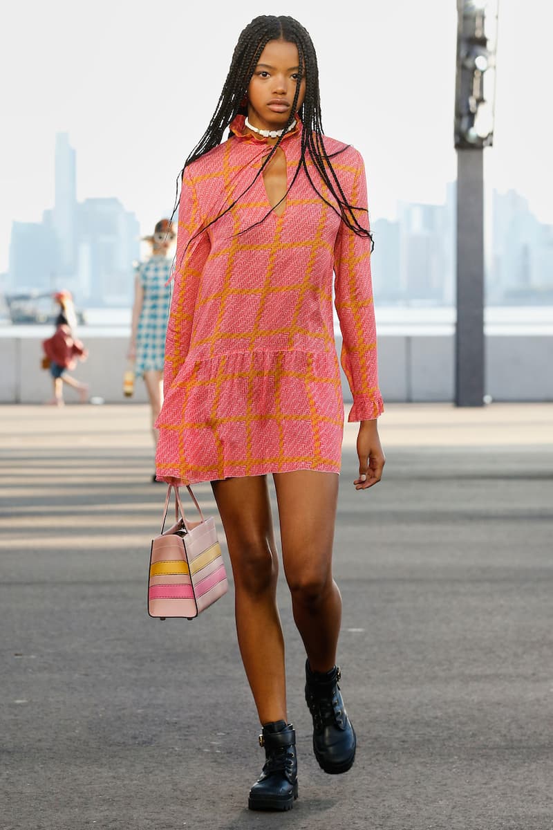 Coach Show NFW 2022 Spring Hudson River Park runway