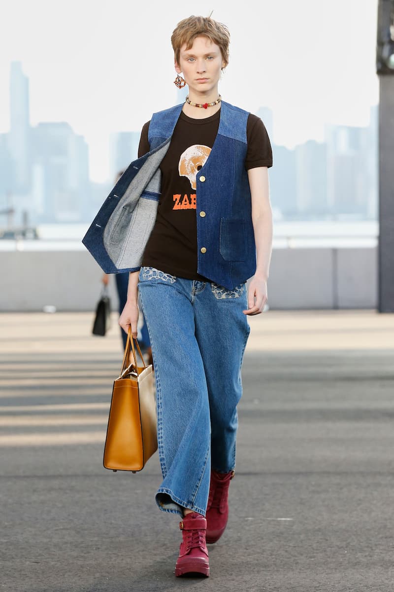 Coach Show NFW 2022 Spring Hudson River Park runway