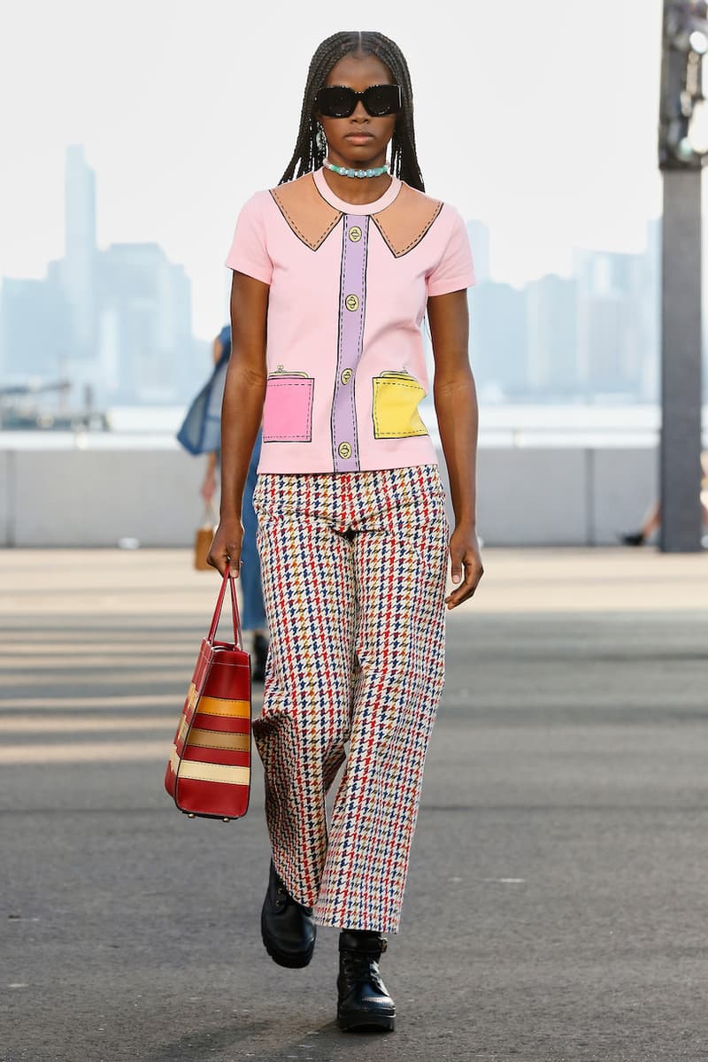 Coach Show NFW 2022 Spring Hudson River Park runway