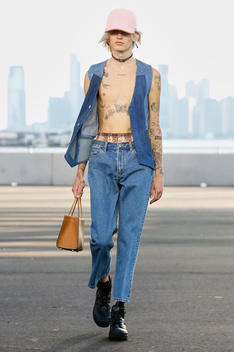 Coach Show NFW 2022 Spring Hudson River Park runway