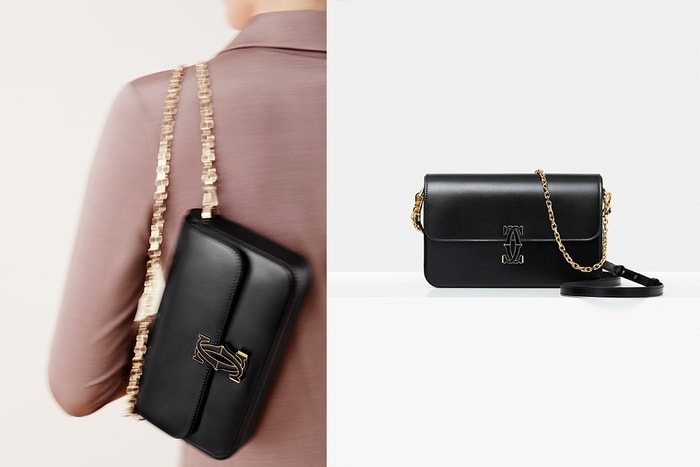 Cartier 推出全新 Double C de Cartier 肩揹包!為造型帶來滿滿的高級感