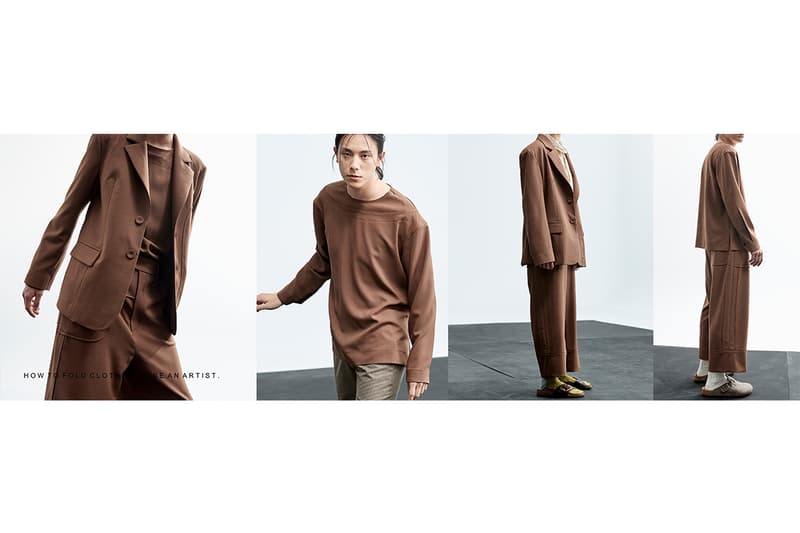 fuyue 2021 fw gaute collection logo f collab lookbook