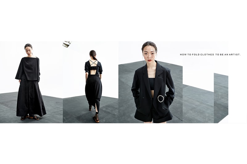 fuyue 2021 fw gaute collection logo f collab lookbook