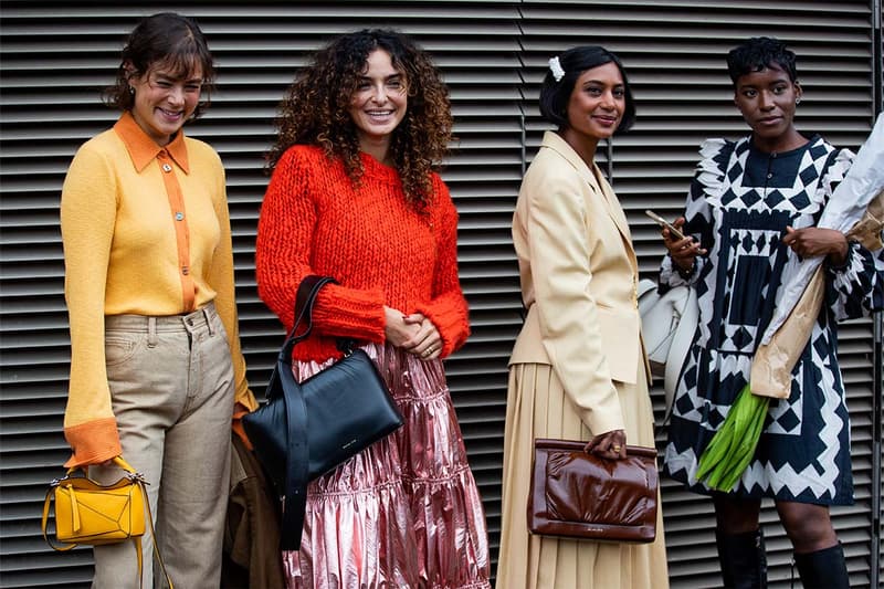 fashion week four trend from street snaps