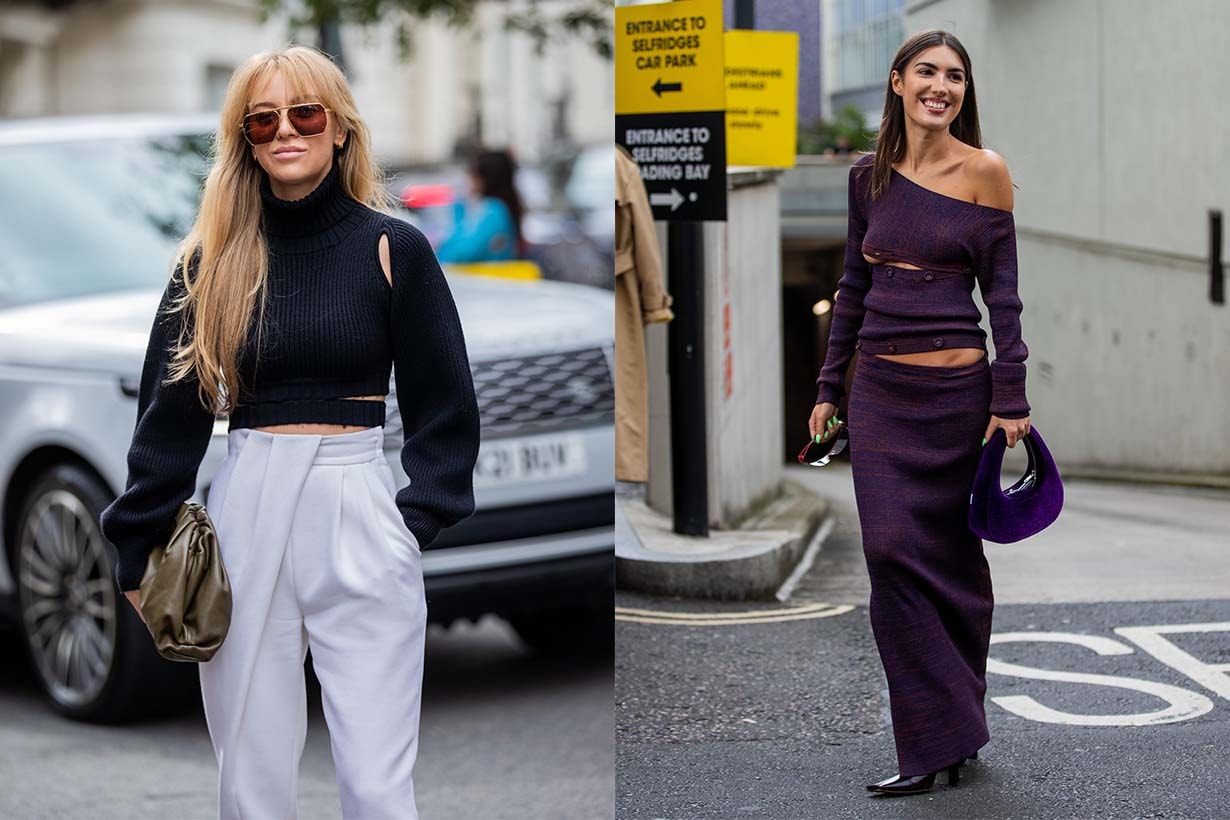 fashion week four trend from street snaps