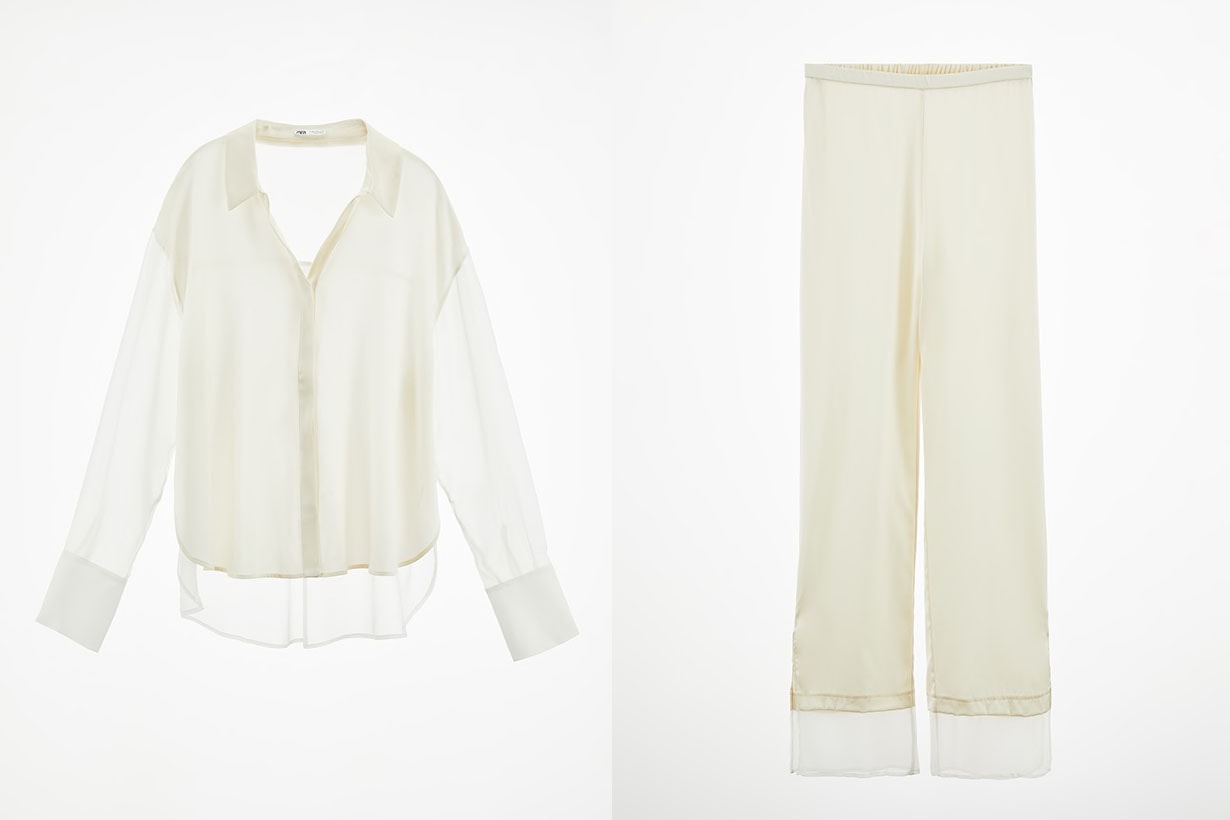zara lingerie collection loungewear 2021fw