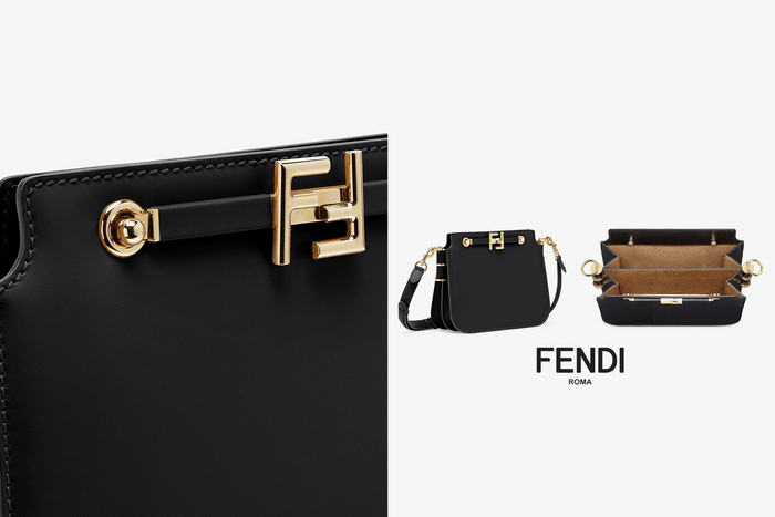 又一黑馬上場:Fendi Touch 風琴手袋散發著復古優雅的魅力!