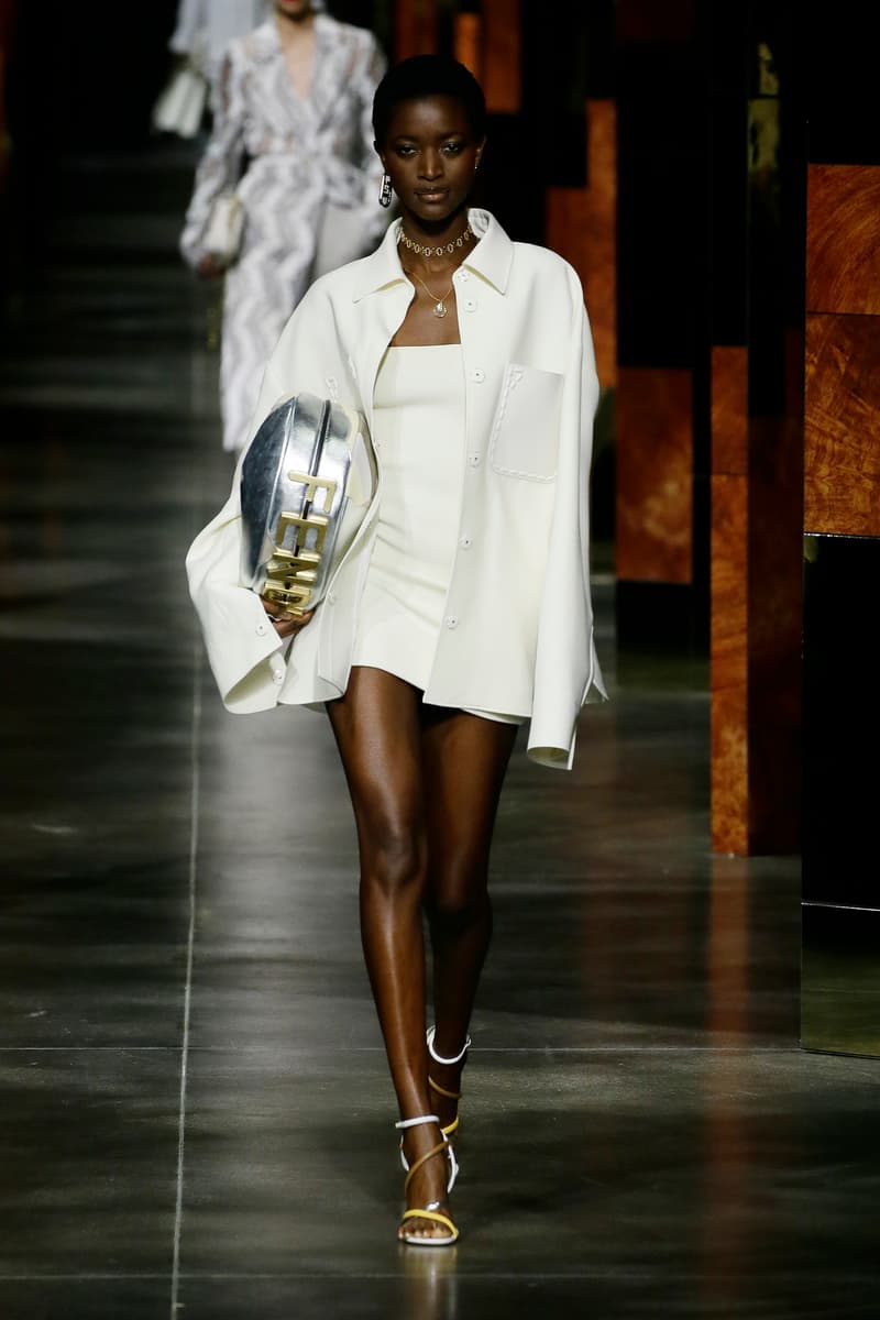 fendi kim jones 2022 ss milan mfw runway looks