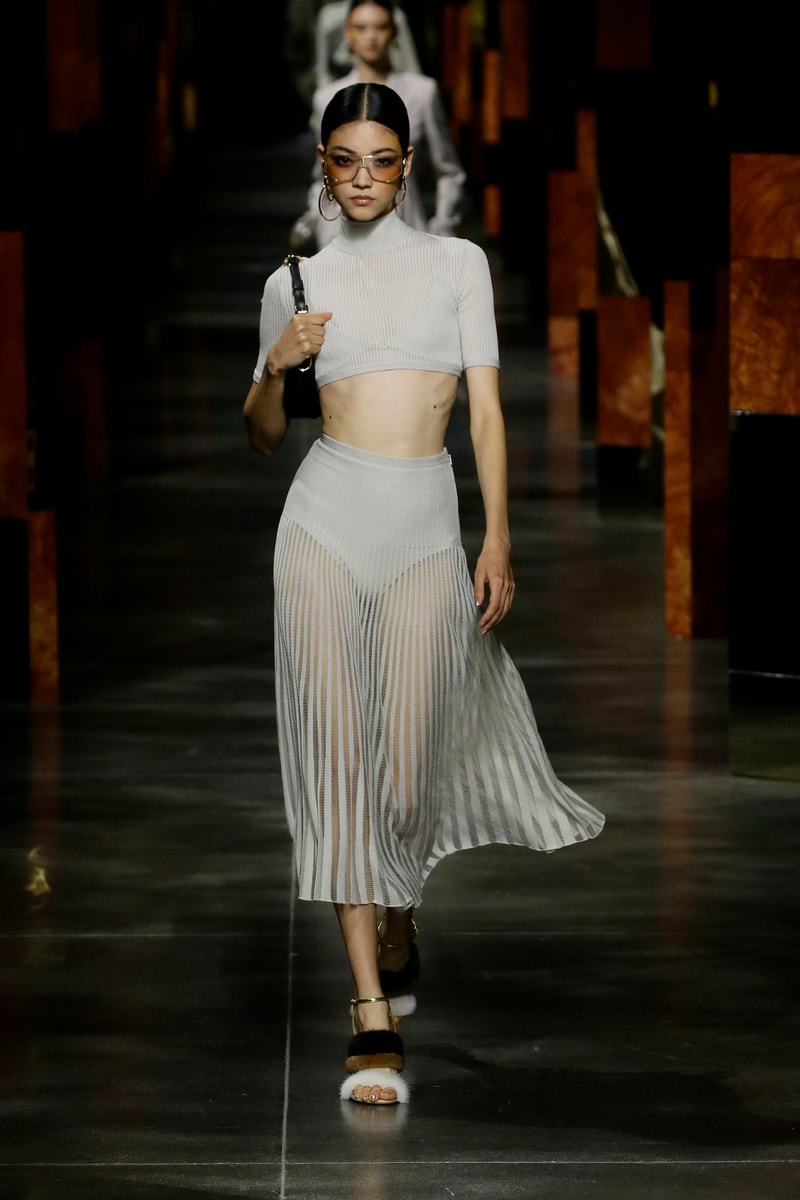 fendi kim jones 2022 ss milan mfw runway looks