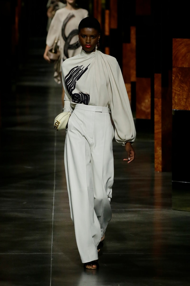 fendi kim jones 2022 ss milan mfw runway looks