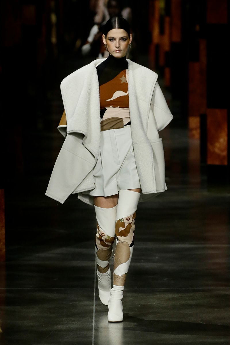 fendi kim jones 2022 ss milan mfw runway looks