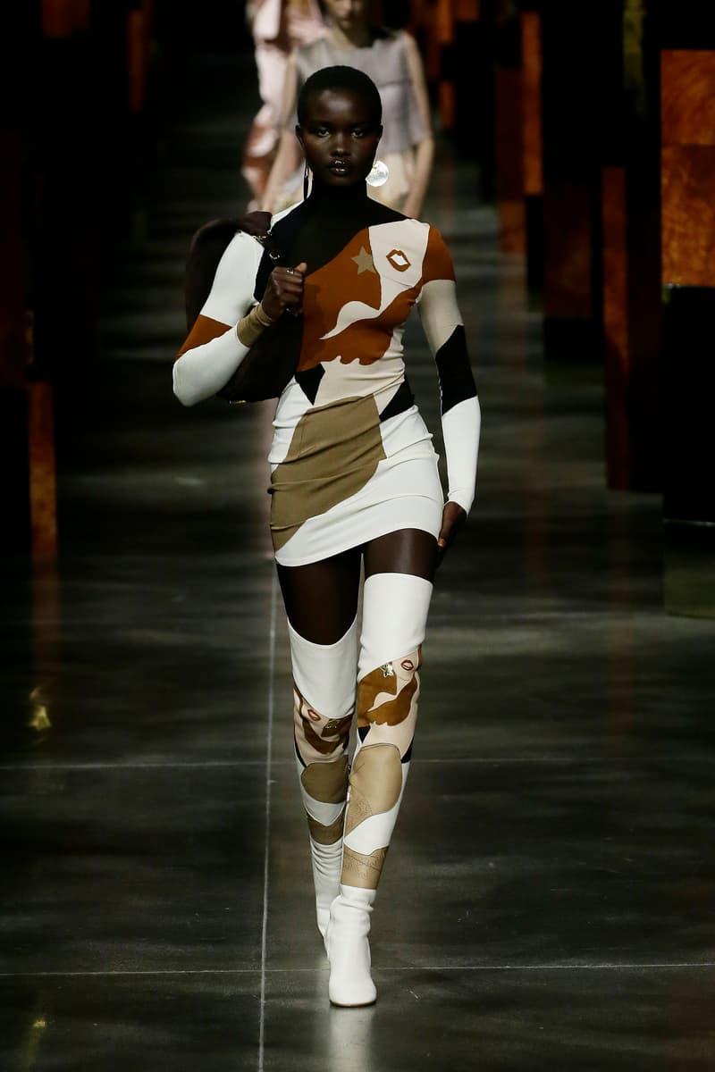 fendi kim jones 2022 ss milan mfw runway looks