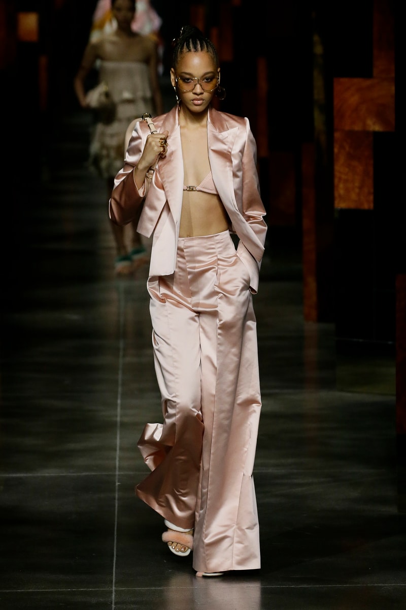 fendi kim jones 2022 ss milan mfw runway looks