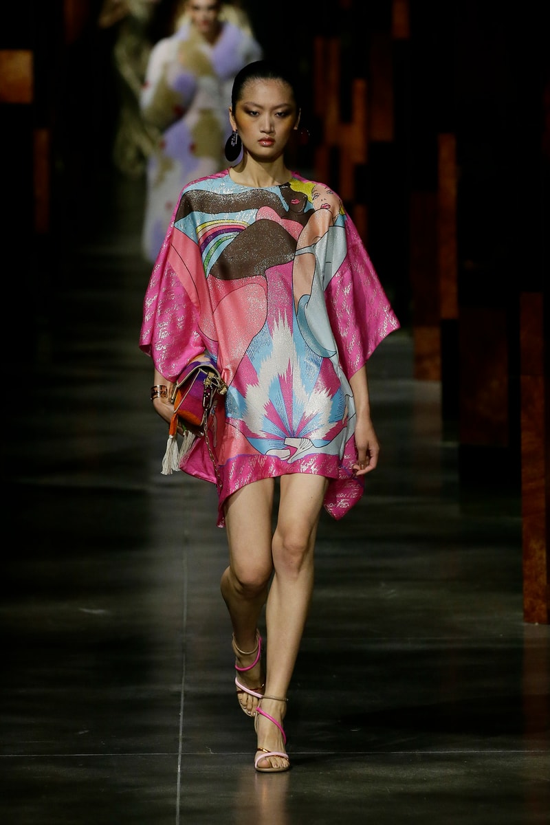 fendi kim jones 2022 ss milan mfw runway looks