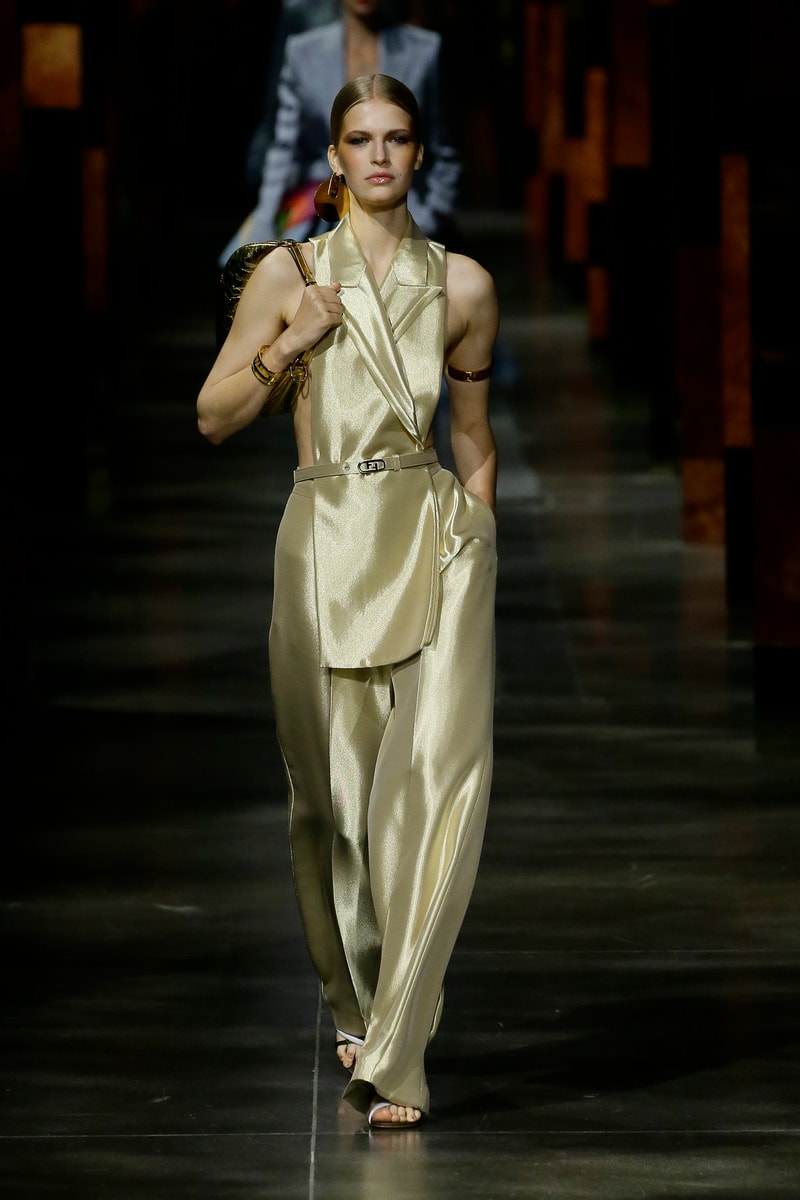 fendi kim jones 2022 ss milan mfw runway looks