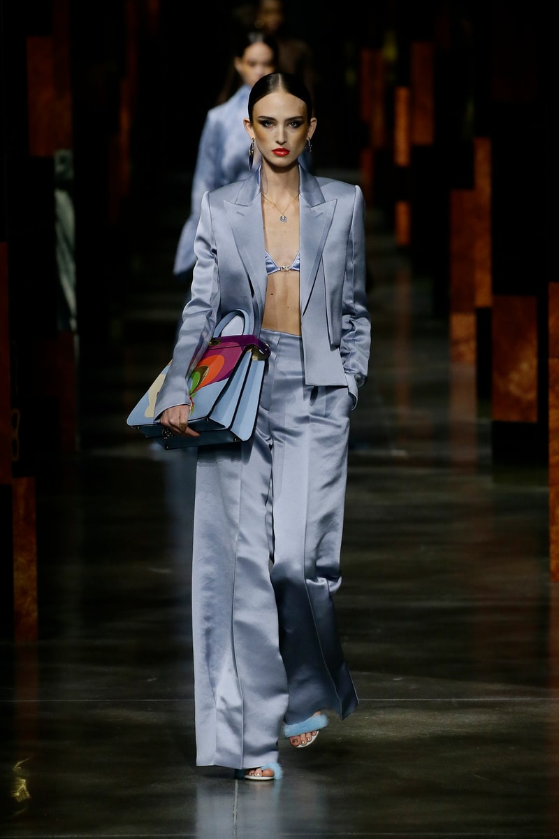 fendi kim jones 2022 ss milan mfw runway looks