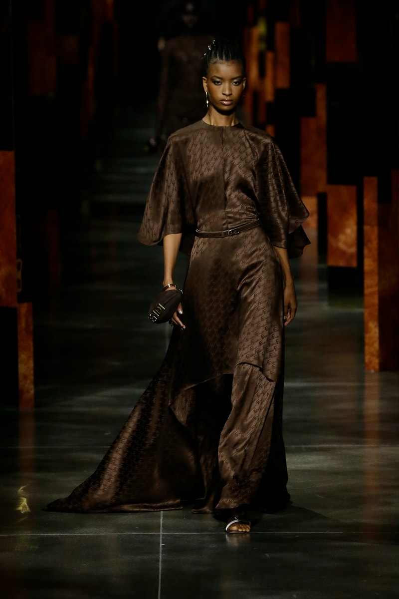 fendi kim jones 2022 ss milan mfw runway looks