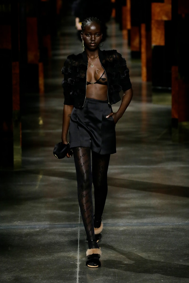 fendi kim jones 2022 ss milan mfw runway looks