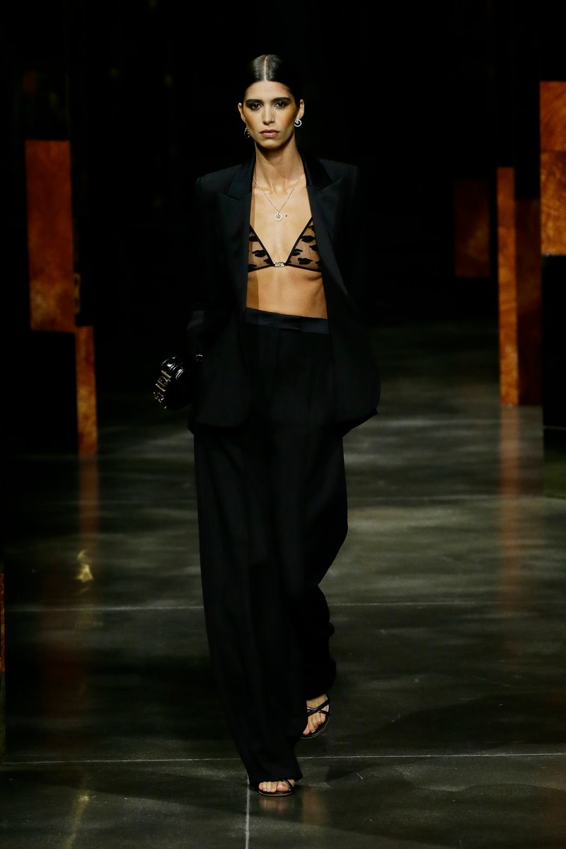 fendi kim jones 2022 ss milan mfw runway looks
