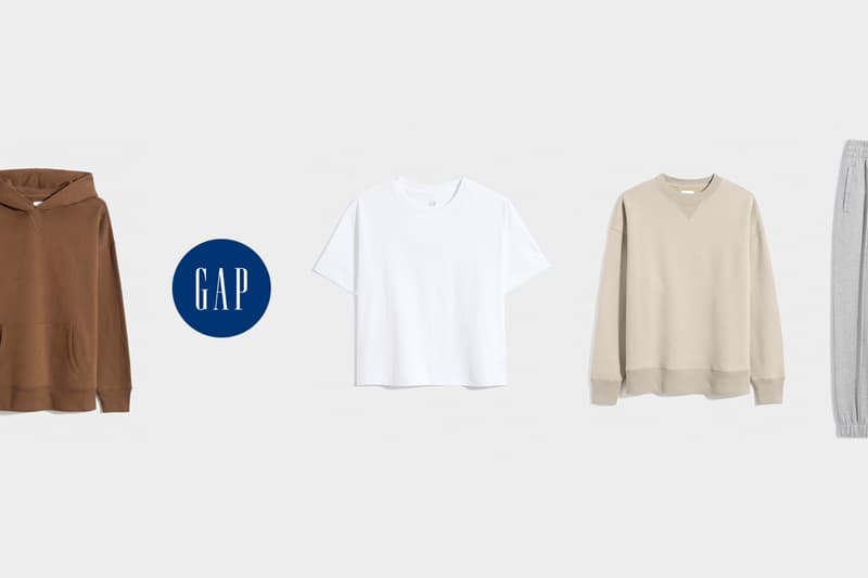 gap cozy basic hoodie t-shirt 2021 fw new