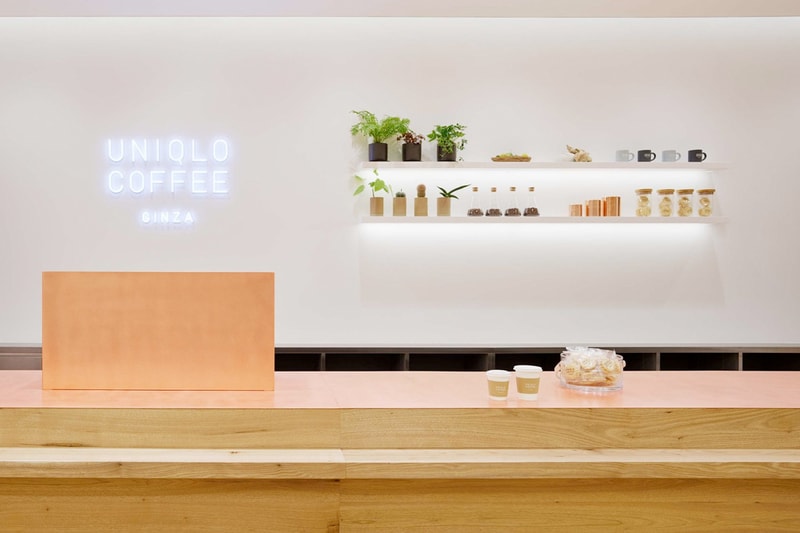 uniqlo Ginza coffee first cafe limited cookie drink tokyo japan