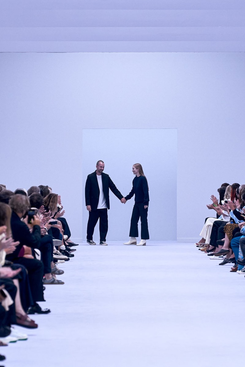 jil sander spring summer 2022 runway milan fashion week Luke lucie meier