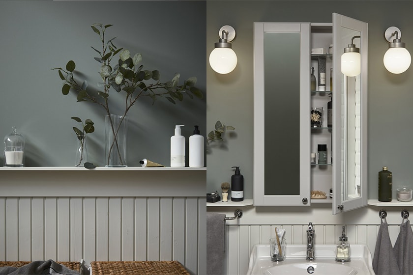 IKEA bathroom stylish storage