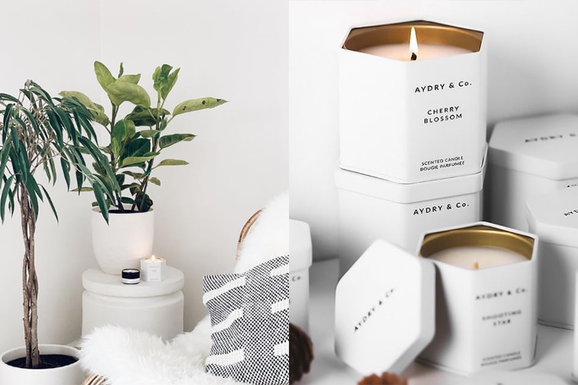 Indie candle brand AYDRY & Co.