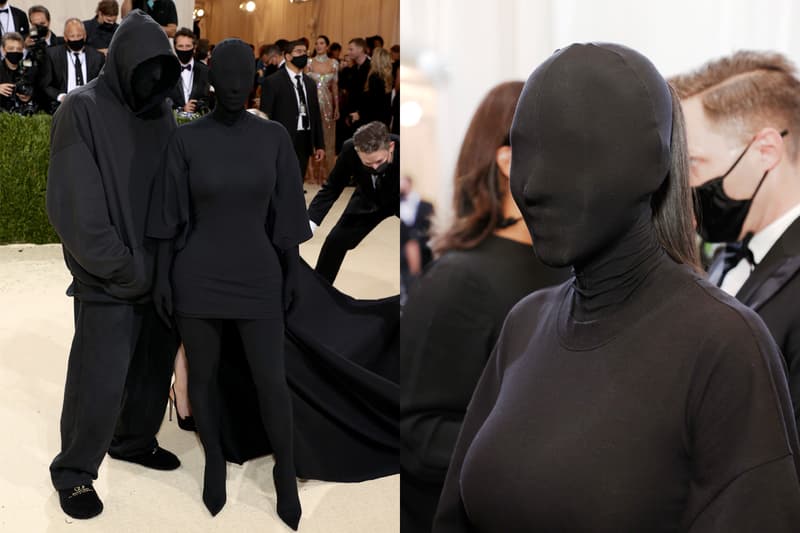 met gala kim kardashian kanye west balenciaga demna 2021 red carpet look