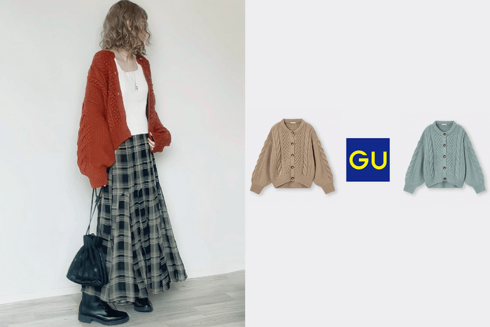 每年都造成話題、被日本女生重複購買的這款 GU 開胸毛衣有何魅力?