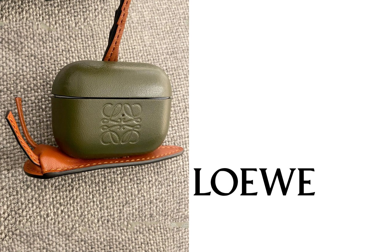 loewe airpods case snail new jonathan anderson