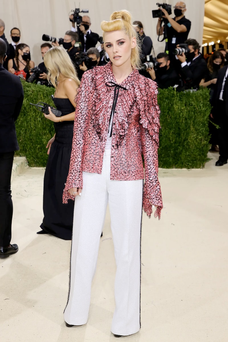 met gala billie kim kanye kendall naomi timothee rose red carpet all 2021