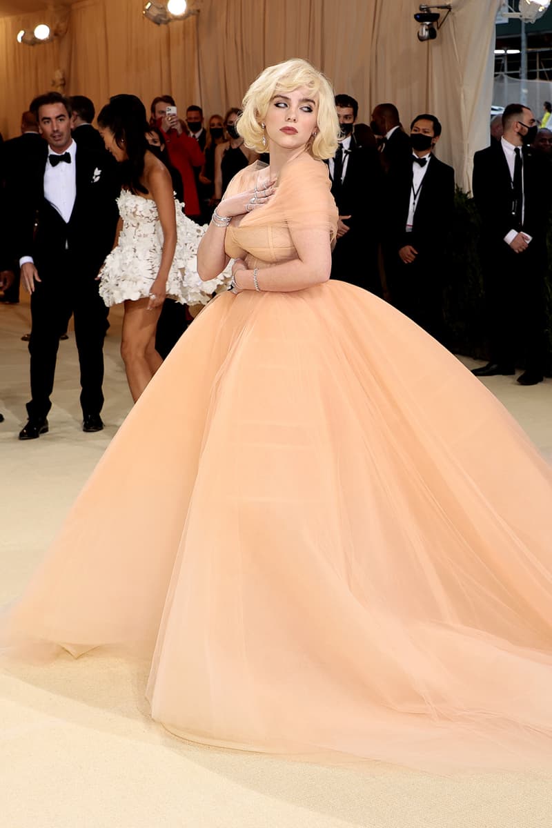 met gala billie kim kanye kendall naomi timothee rose red carpet all 2021