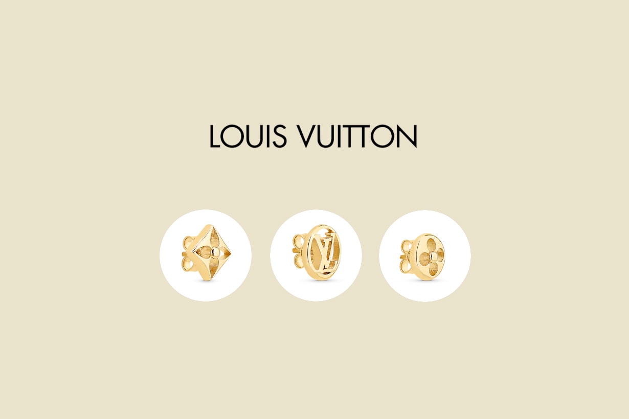 louis Vuitton monogram earrings simple crazy in lock classic