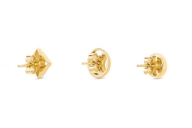 louis Vuitton monogram earrings simple crazy in lock classic