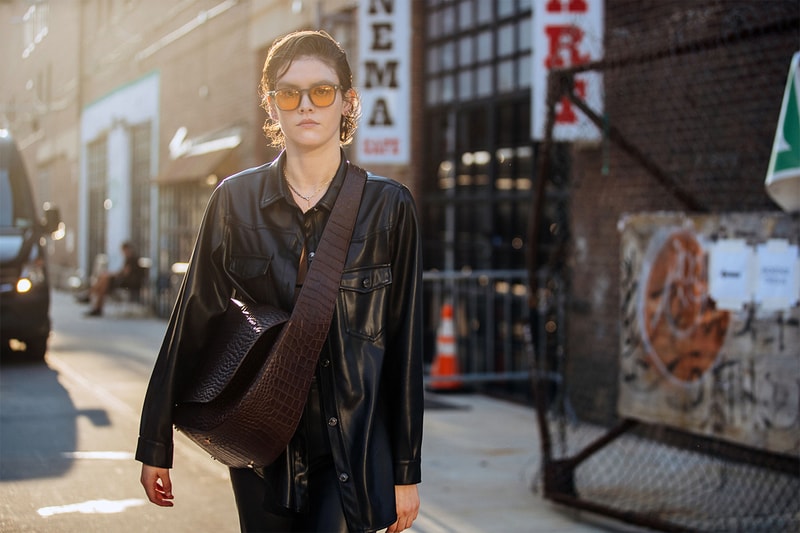 New York fashion week SS22 street snaps outfits