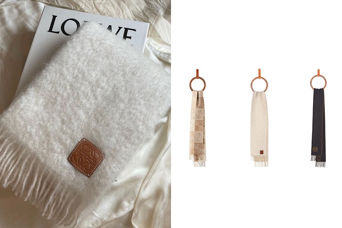 每年秋冬必售罄,LOEWE 這 3 條圍巾已經被時髦女生點名!
