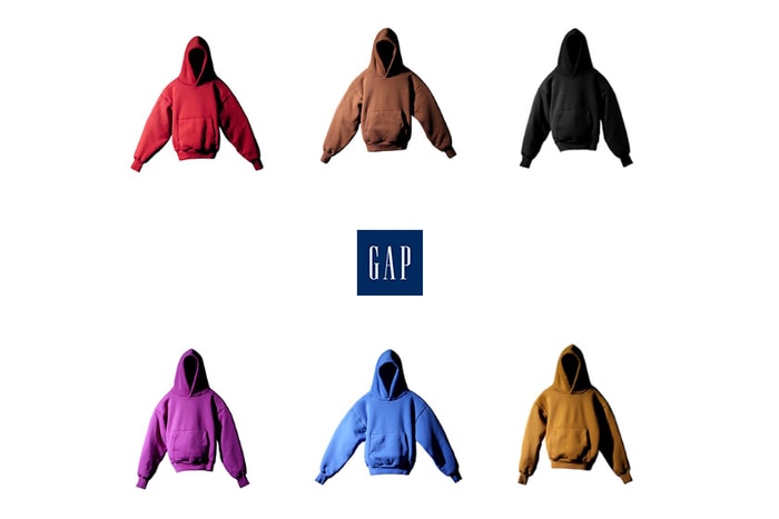 正式登場:YEEZY Gap 6 色連帽衫,極簡落肩設計迫不及待囤色!