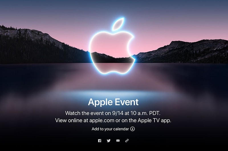 apple fall event california iphone 13 airpods 3 watch 7 macbook pro ios 15 announcement date
