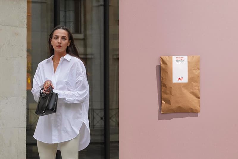H&M new package design sustainable eco friendly 2021
