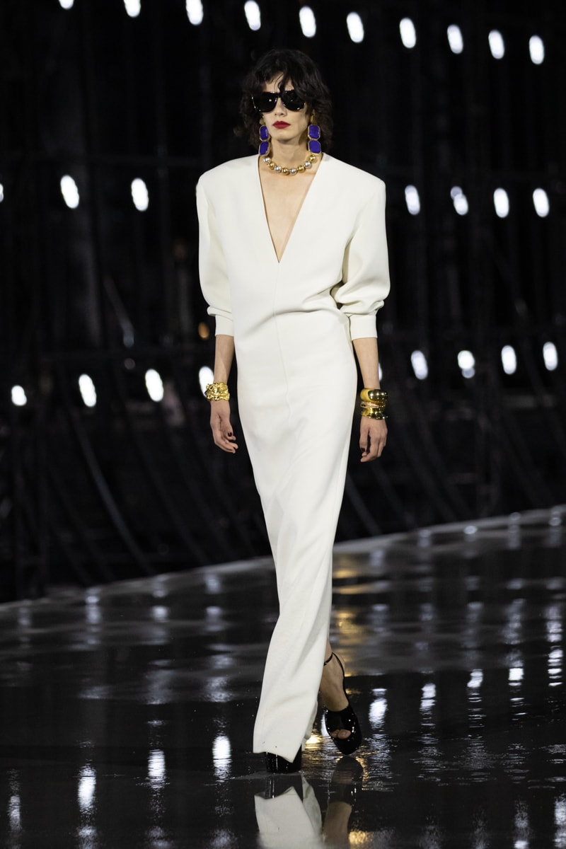 saint laurent pfw paloma picasso 2022 ss runway looks