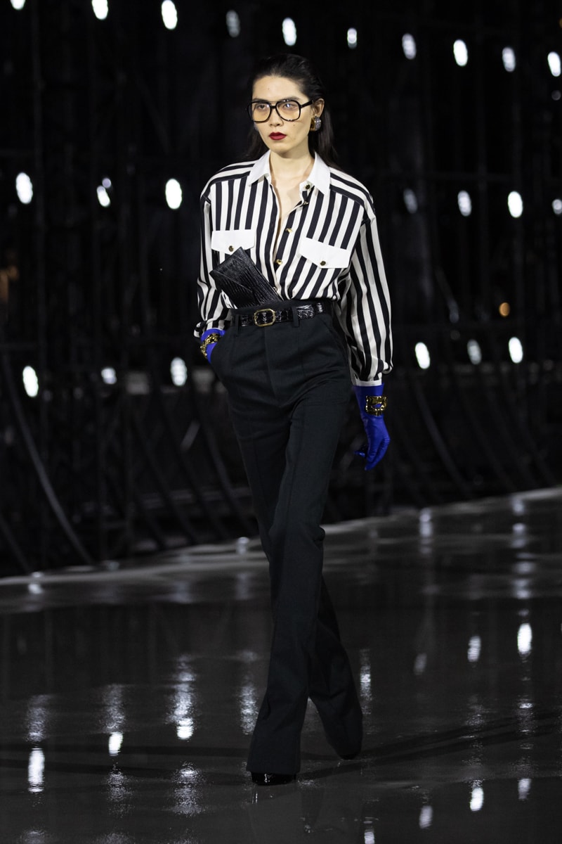 saint laurent pfw paloma picasso 2022 ss runway looks
