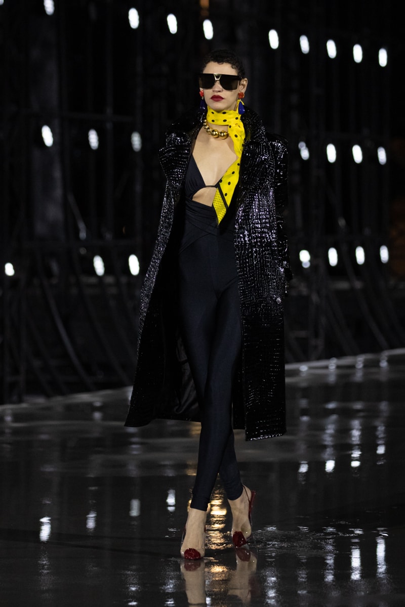 saint laurent pfw paloma picasso 2022 ss runway looks