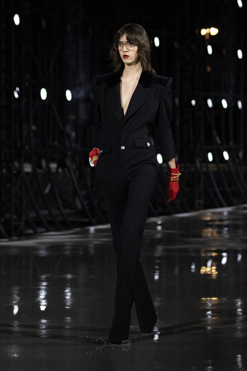 saint laurent pfw paloma picasso 2022 ss runway looks