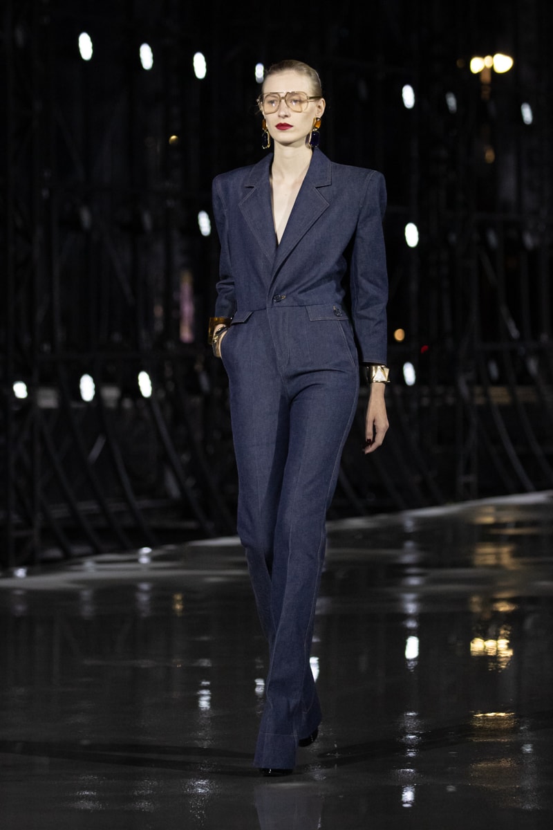 saint laurent pfw paloma picasso 2022 ss runway looks