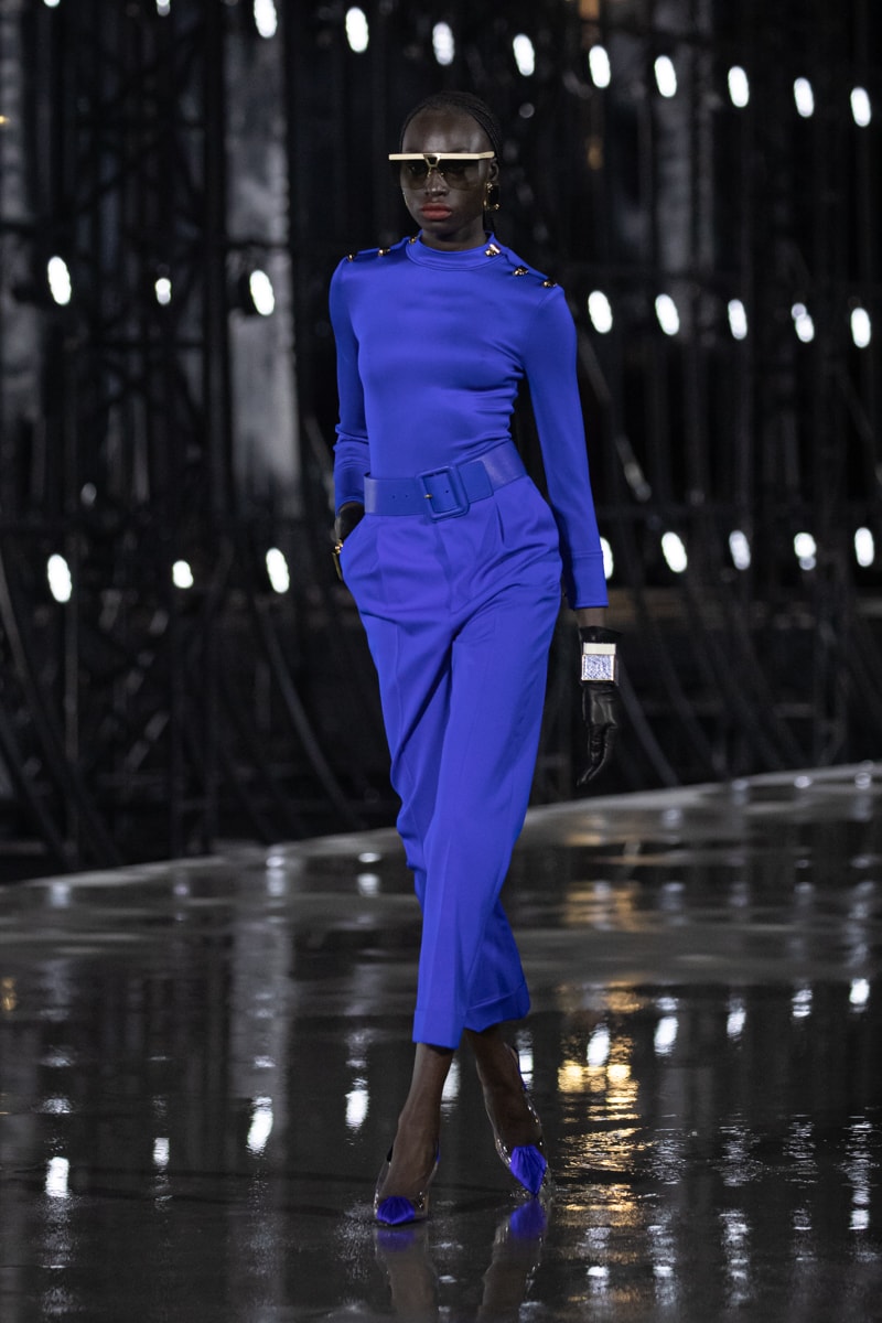 saint laurent pfw paloma picasso 2022 ss runway looks