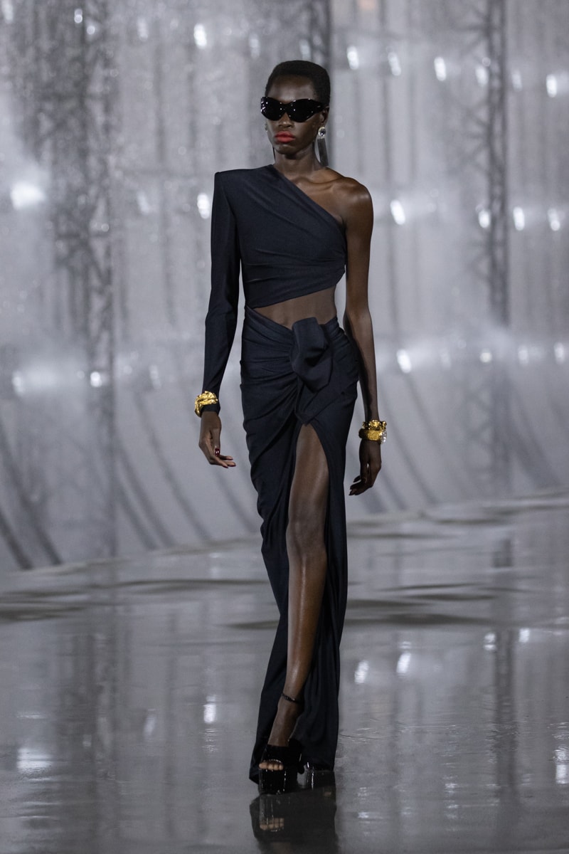saint laurent pfw paloma picasso 2022 ss runway looks
