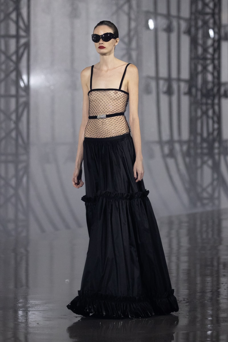 saint laurent pfw paloma picasso 2022 ss runway looks