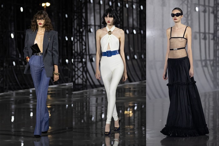 PFW:夜幕下清亮的高跟鞋聲,Saint Laurent 本季背後繆思來頭很大!
